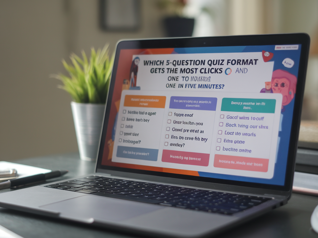 Which 5-question quiz format gets the most clicks (and how to make one in five minutes)