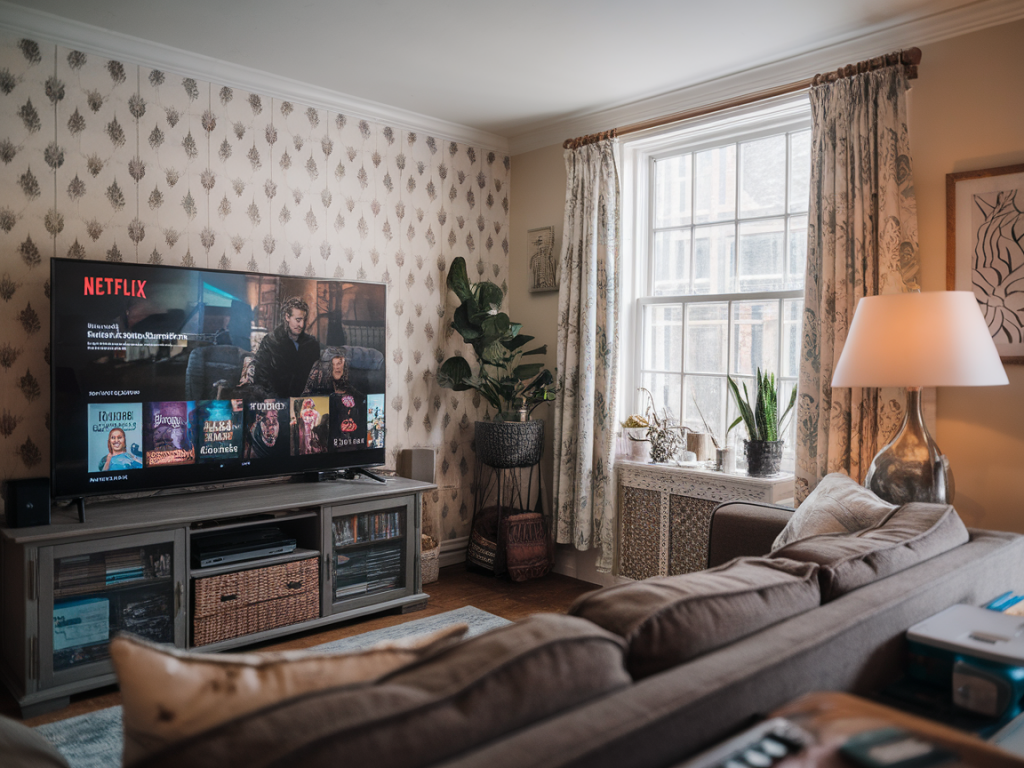 Which cheap streaming trick makes netflix shows look like big-screen movies